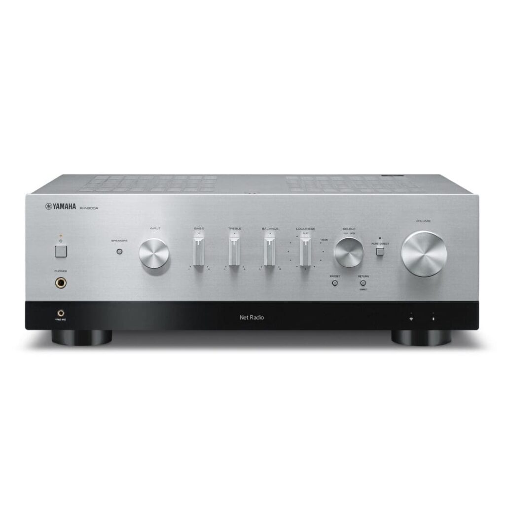 Стереоресивер Yamaha R-N800A Silver