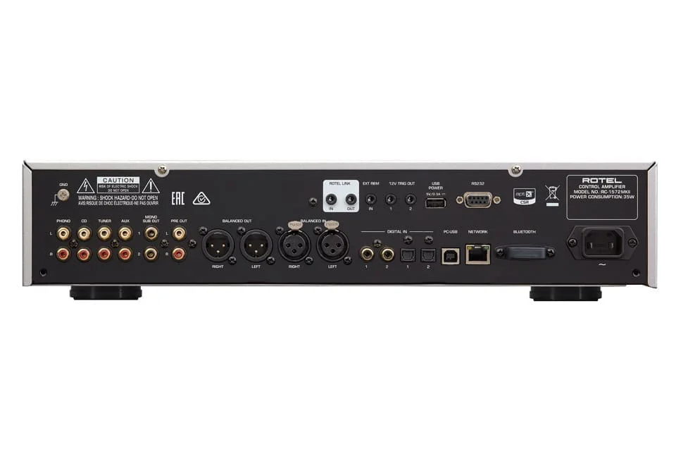 Предварительный усилитель Rotel RС-1572 Mk II Silver