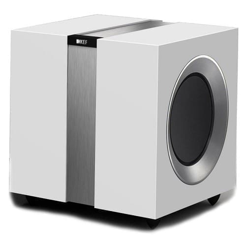 Сабвуфер активный KEF R400b Gloss White