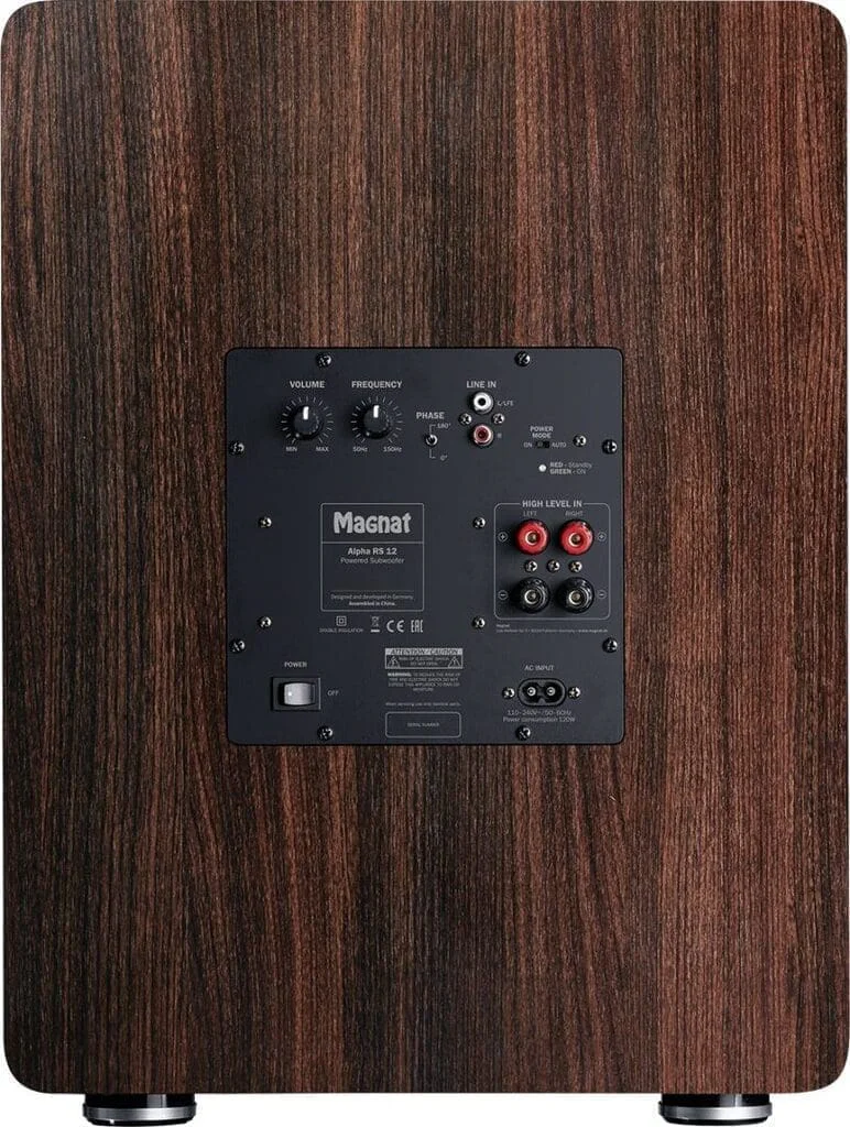 Сабвуфер активный Magnat Alpha RS 12 Mocca