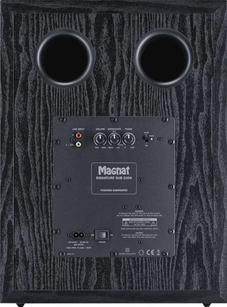 Сабвуфер активный Magnat Signature SUB 530A (Front: Anthracite satin / Cabinet: Ash decor mocca)