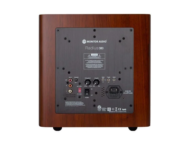 Сабвуфер активный Monitor Audio Radius 380 (walnut)