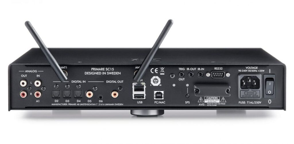Сетевой аудиоплеер Primare SC15 Prisma (black)