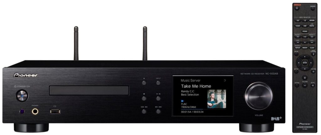 Сетевой CD стерео ресивер Pioneer NC-50DAB-B