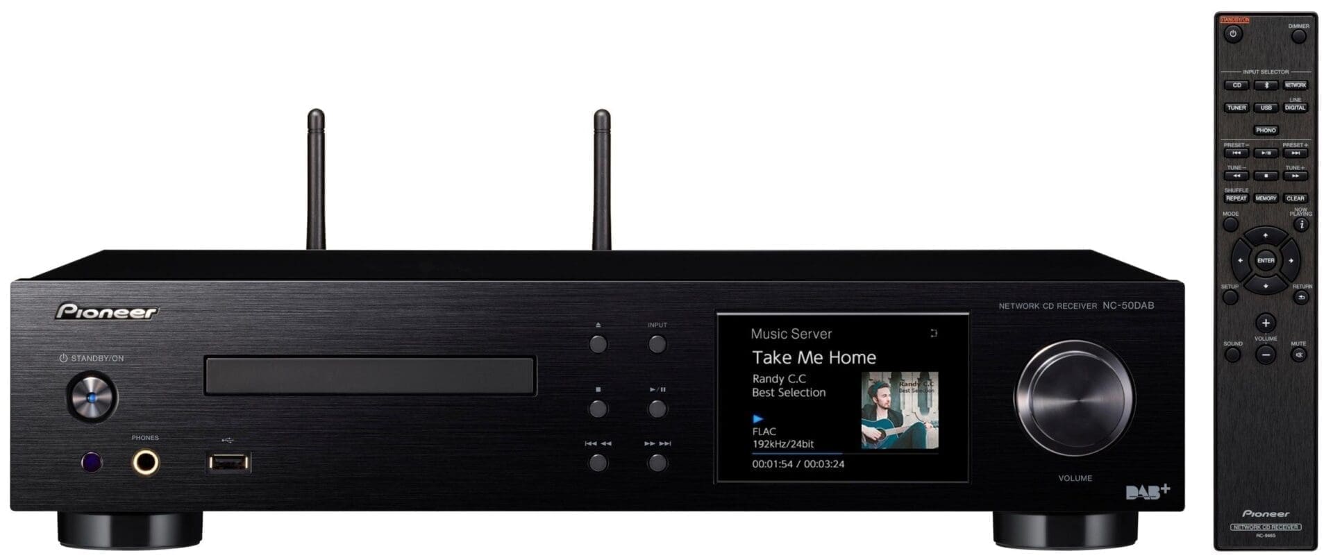 Сетевой CD стерео ресивер Pioneer NC-50DAB-B