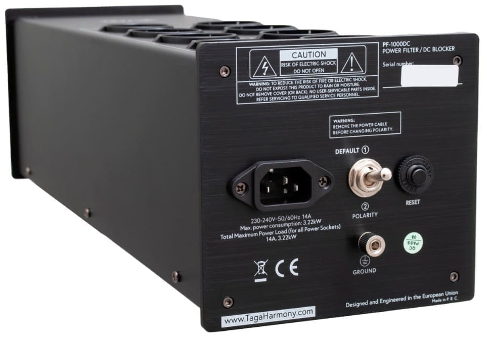 Сетевой фильтр TAGA Harmony PF-1000DC Black