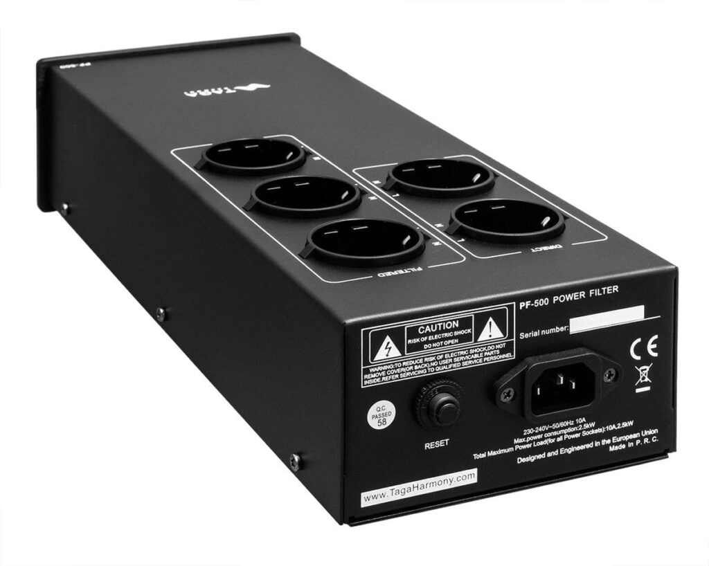 Сетевой фильтр TAGA Harmony PF-500 Black