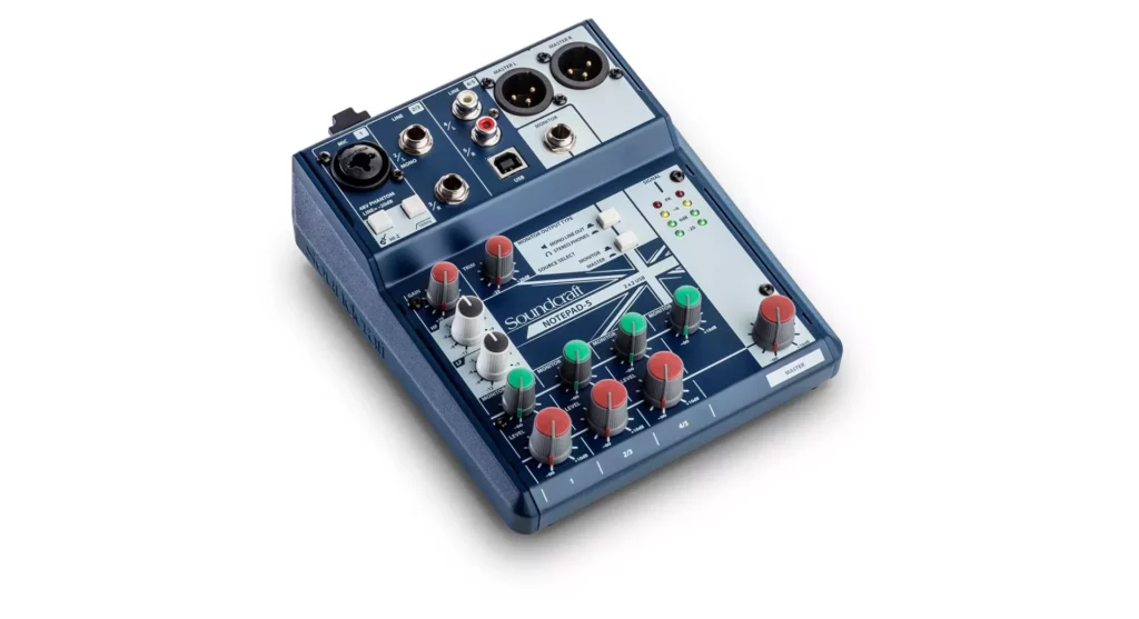 Микшерный пульт Soundcraft Notepad-5