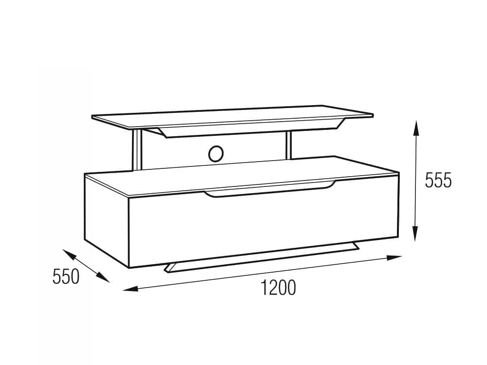 Стойка для ТВ MetalDesign MD 552 Planima