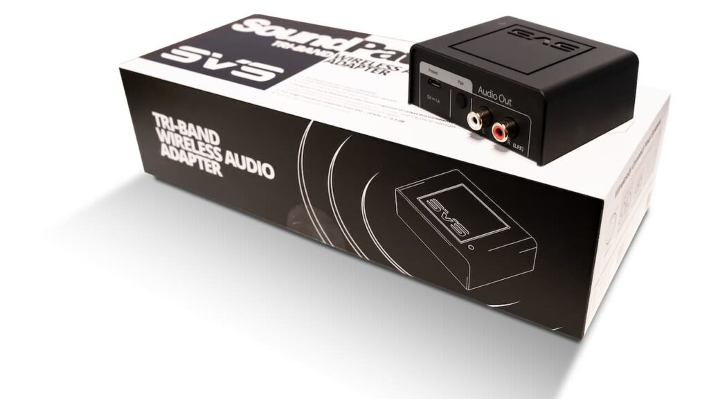 Комплект для беспроводной передачи стереосигнала SVS Tri-Band Wireless Audio Adapter