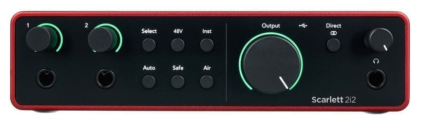 Студийный комплект FOCUSRITE Scarlett 2i2 Studio 4th Gen