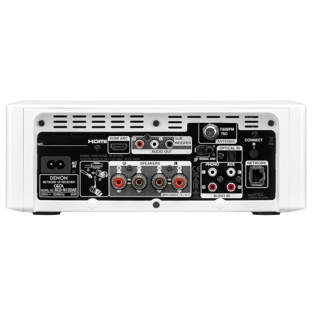 CD-ресивер Denon RCD-N12 DAB White