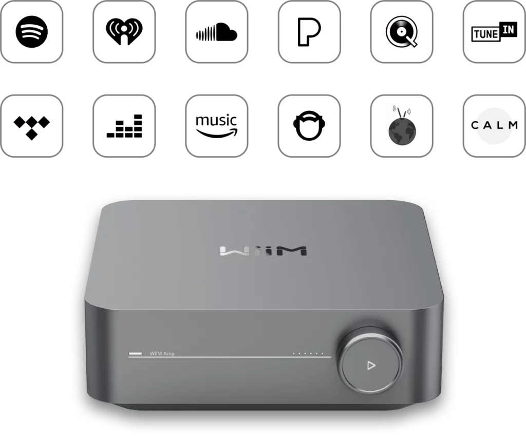 Интегральный усилитель WiiM Amp Dark Grey