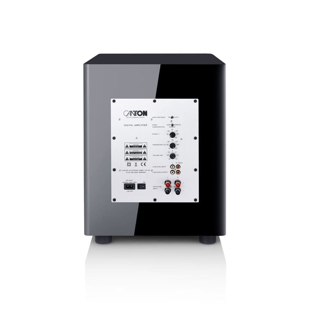 Сабвуфер Canton Townus SUB 12 black high gloss