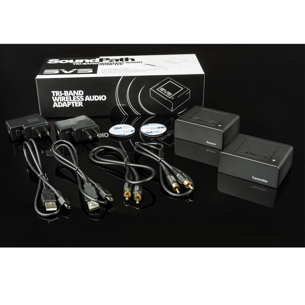 Комплект для беспроводной передачи стереосигнала SVS Tri-Band Wireless Audio Adapter