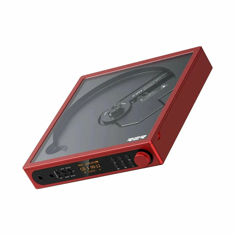 Портативный CD-плеер FiiO DM15 R2R Red