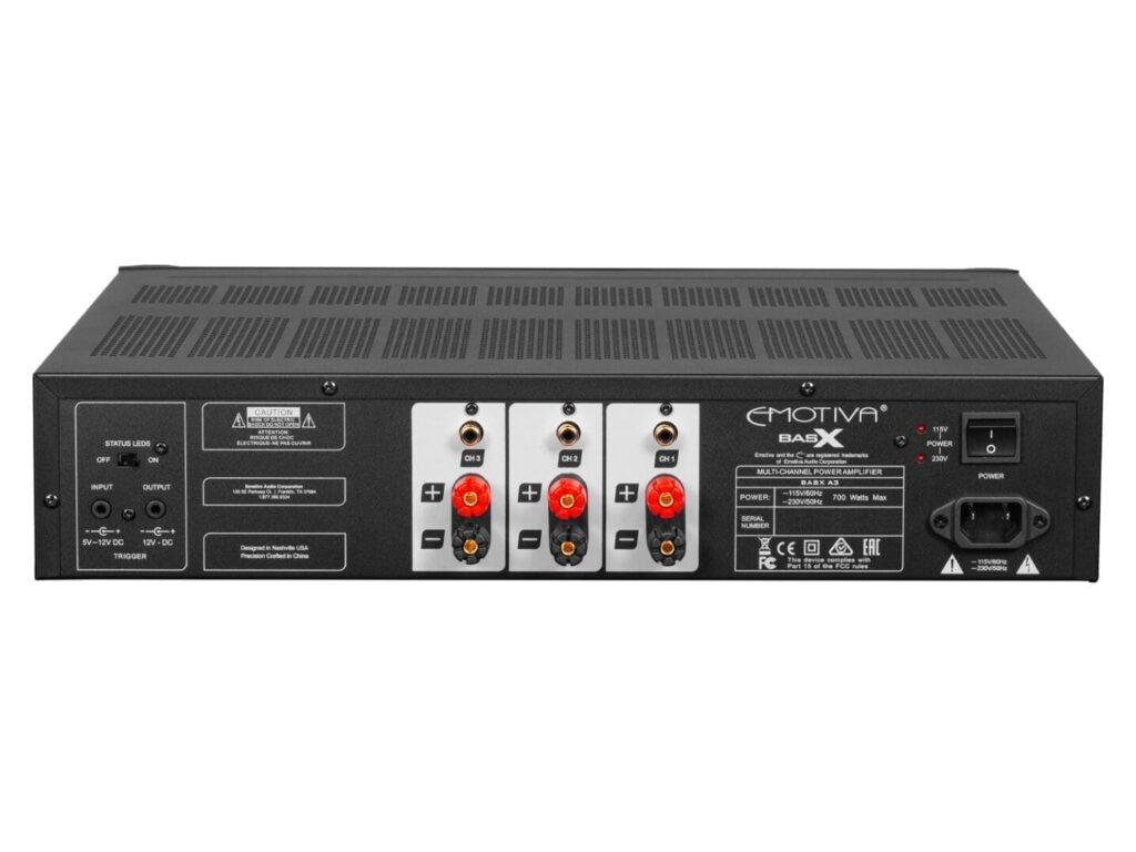 Усилитель мощности Emotiva BasX A3