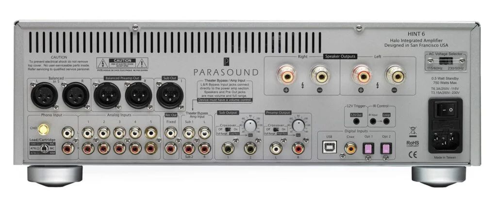 Усилитель Parasound HINT 6 Halo Integrated Amplifier