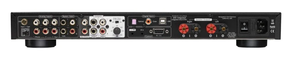 Интегральный усилитель Parasound NewClassic 200 Integrated