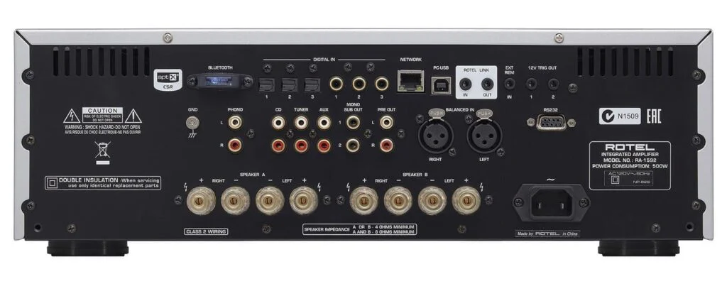Интегральный усилитель Rotel RA-1592 Mk II Black