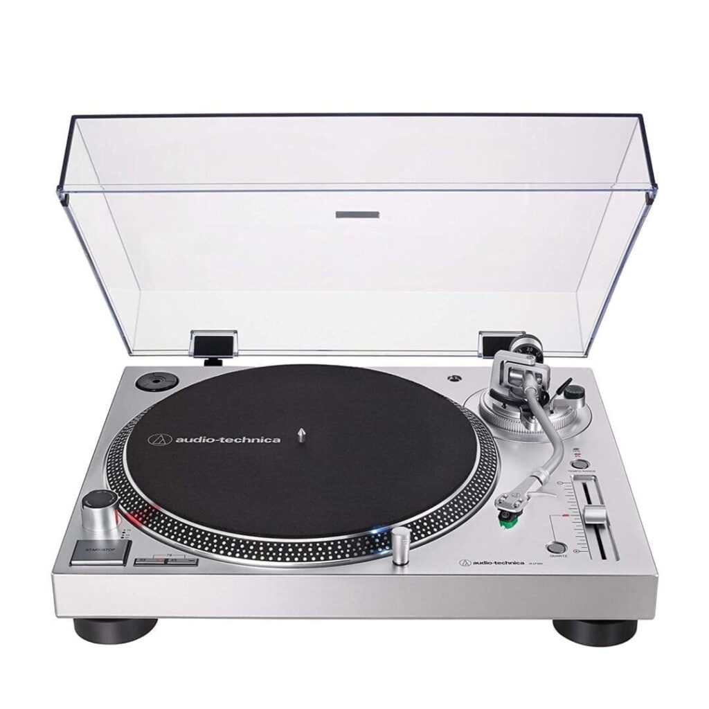 Виниловый проигрыватель Audio-Technica AT-LP120XUSB Silver