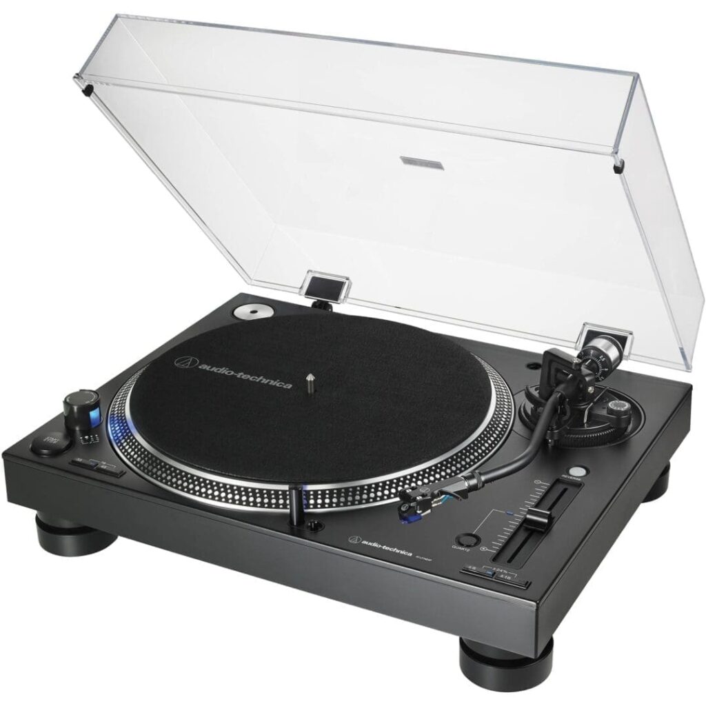 Виниловый проигрыватель Audio-Technica AT-LP140XP-BK