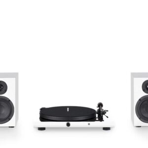 Виниловый проигрыватель Pro-Ject Juke Box E HiFi Set White