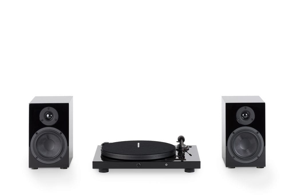 Виниловый проигрыватель Pro-Ject Juke Box E HiFi Set Black