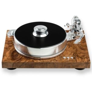 Виниловый проигрыватель Pro-ject Signature 10 Walnut Burl Satin (без картриджа)