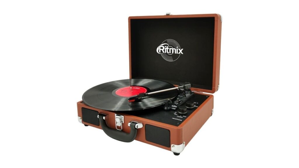 Виниловый проигрыватель Ritmix LP-160B (Brown)