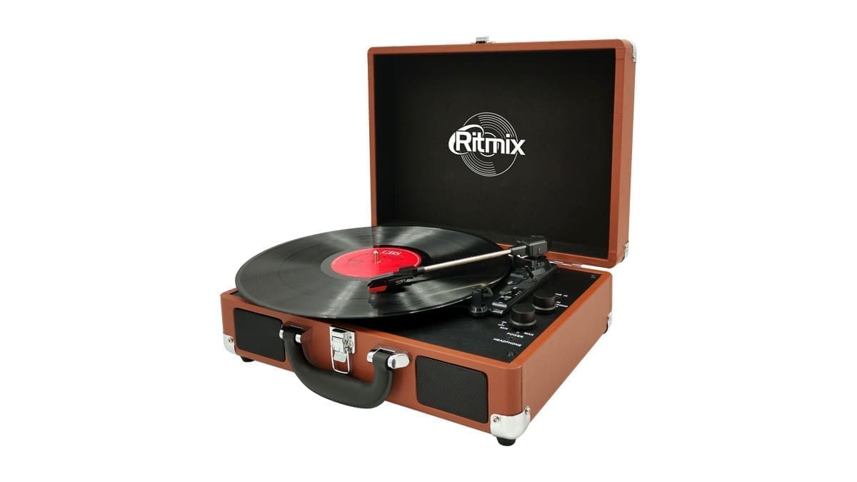 Виниловый проигрыватель Ritmix LP-160B (Brown)