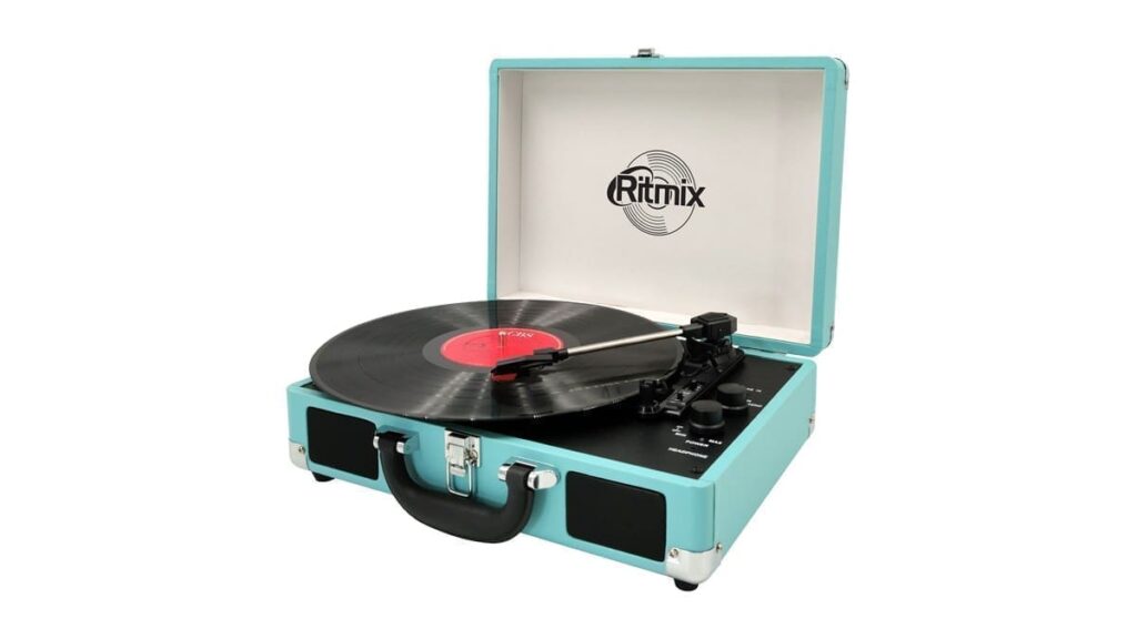 Виниловый проигрыватель Ritmix LP-160B (Blue)