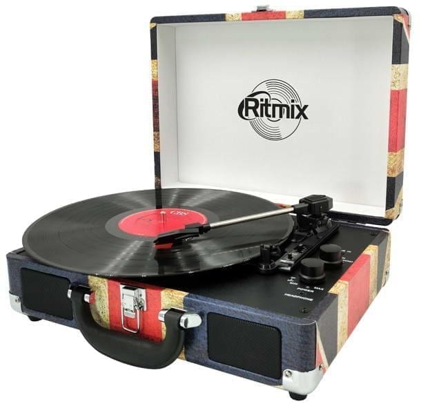 Виниловый проигрыватель Ritmix LP-120B