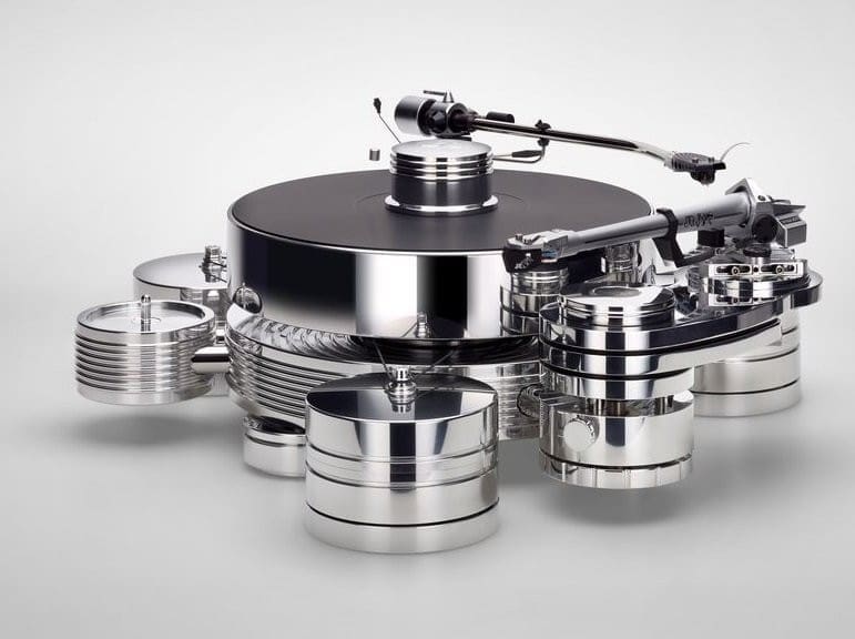 Виниловый проигрыватель Transrotor ALTO TMD с тонармом Treansrotor TRA9 Black, MC — Transrotor Merlo Reference, Konstant EINS