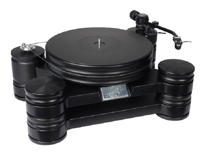 Виниловый проигрыватель Transrotor DARK STAR с тонармом Rega RB 330 , MM головкой Transrotor Uccello