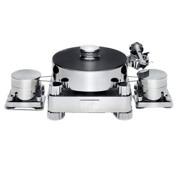 Виниловый проигрыватель Transrotor Massimo TMD с двумя моторами, Transrotor TRA9 Black, MC — Transrotor Figaro, Konstant FMD