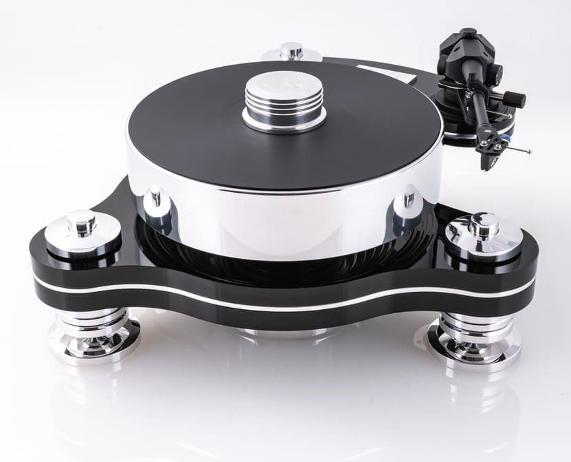 Виниловый проигрыватель Transrotor RONDINO NERO FMD, Transrotor TRA9 Black, MC — Transrotor Figaro, Konstant FMD