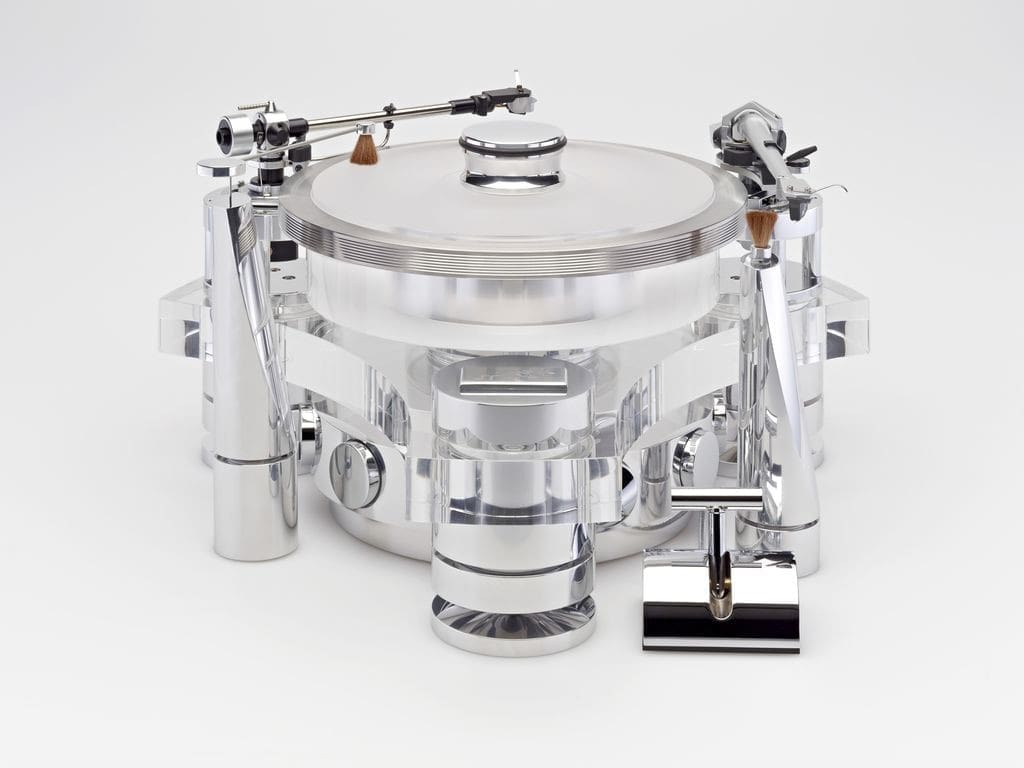 Виниловый проигрыватель Transrotor TOURBILLON FMD, Transrotor TRA9 Black, MC — Transrotor Figaro, Konstant FMD