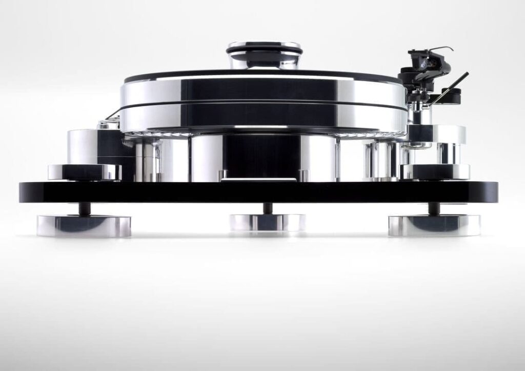 Виниловый проигрыватель Transrotor ZET 1 Black (Черный) с тонармом Rega RB 330, MM головкой Transrotor Uccello