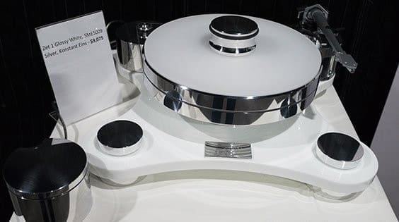Виниловый проигрыватель Transrotor ZET 1 Glossy White (Черный) с тонармом Rega RB 880, MC Transrotor Cantare, Konstant EINS