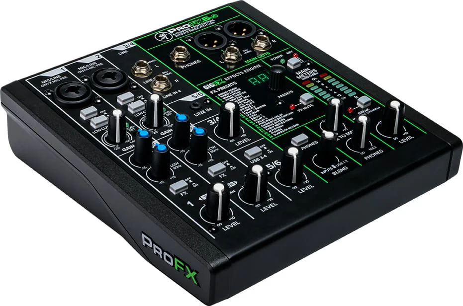 Микшерный пульт Mackie ProFX6v3+ (plus)