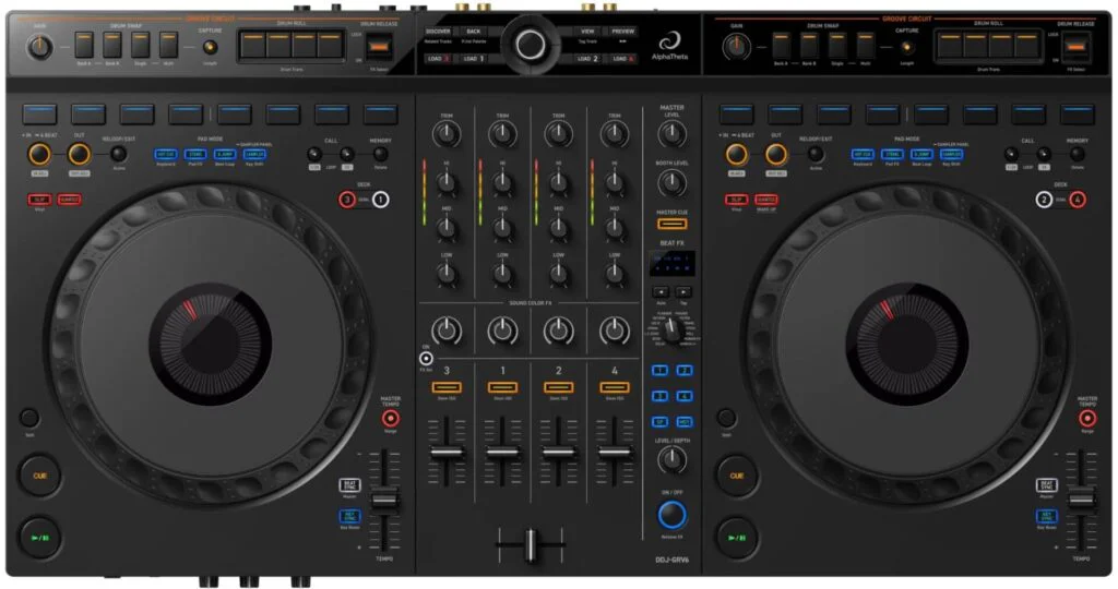 DJ-контроллер AlphaTheta DDJ-GRV6