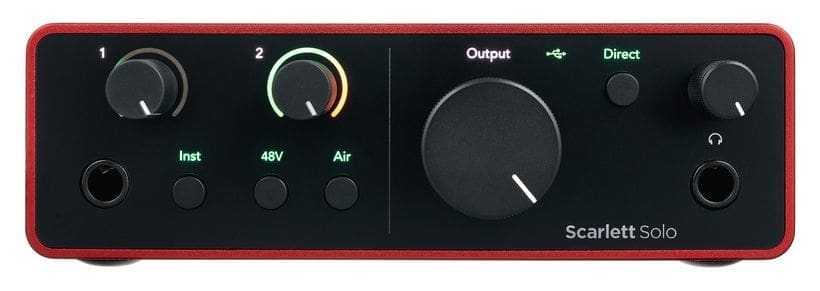 Студийный комплект FOCUSRITE Scarlett Solo Studio 4th Gen
