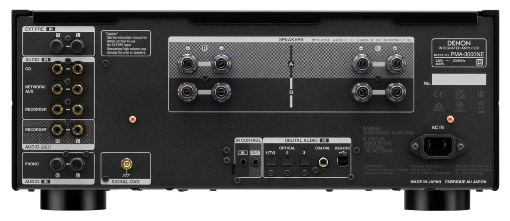 Интегральный усилитель Denon PMA-3000NE Black