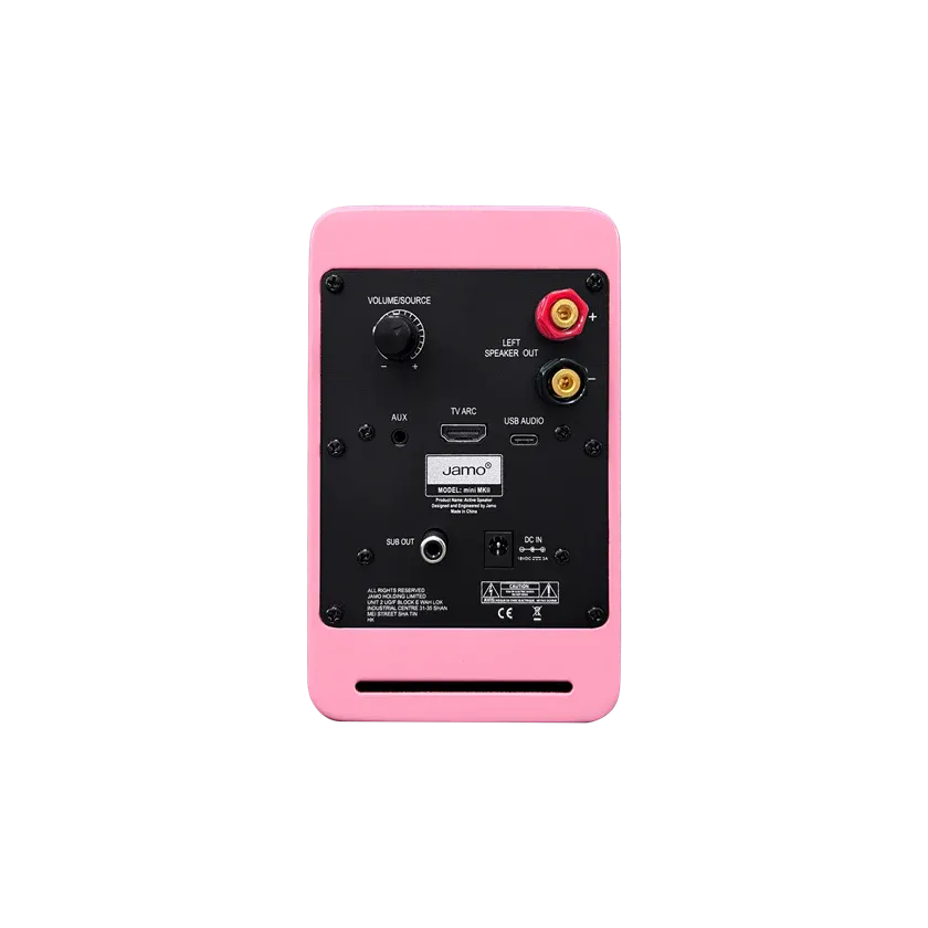 Полочная акустика Jamo Mini MKII Gloss Pink