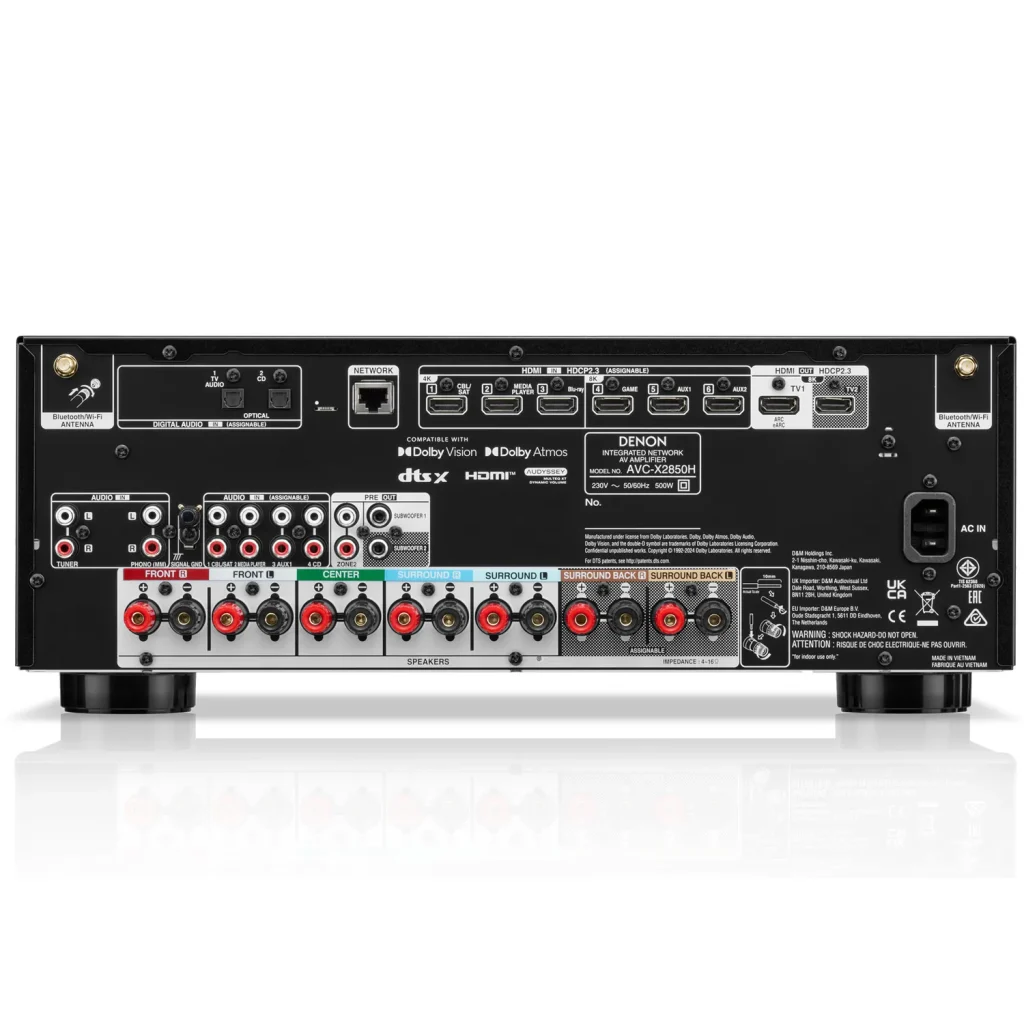 AV-ресивер Denon AVC-X2850H Black