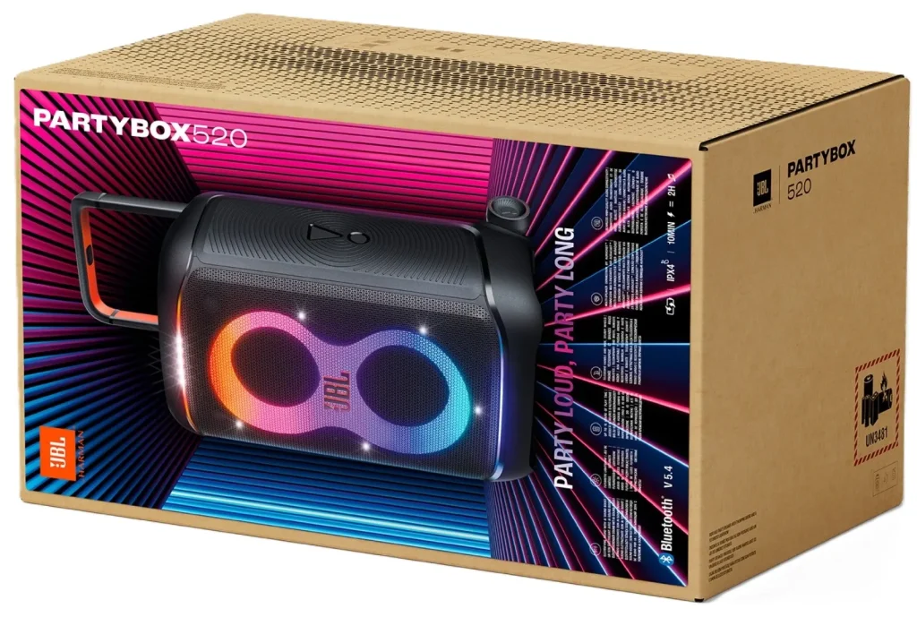 Портативная аудиостстема JBL PartyBox 520