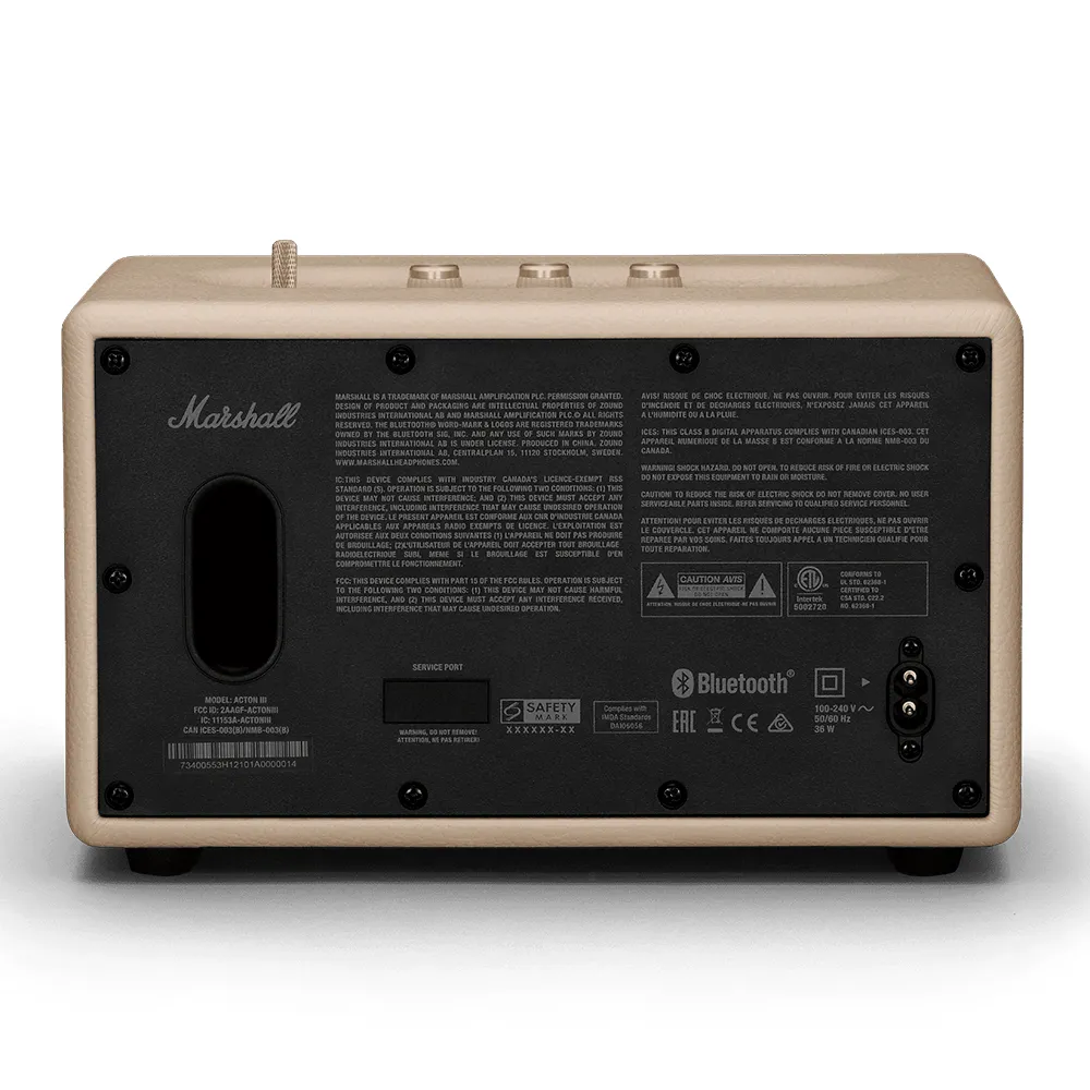 Беспроводная акустика Marshall Acton III Cream