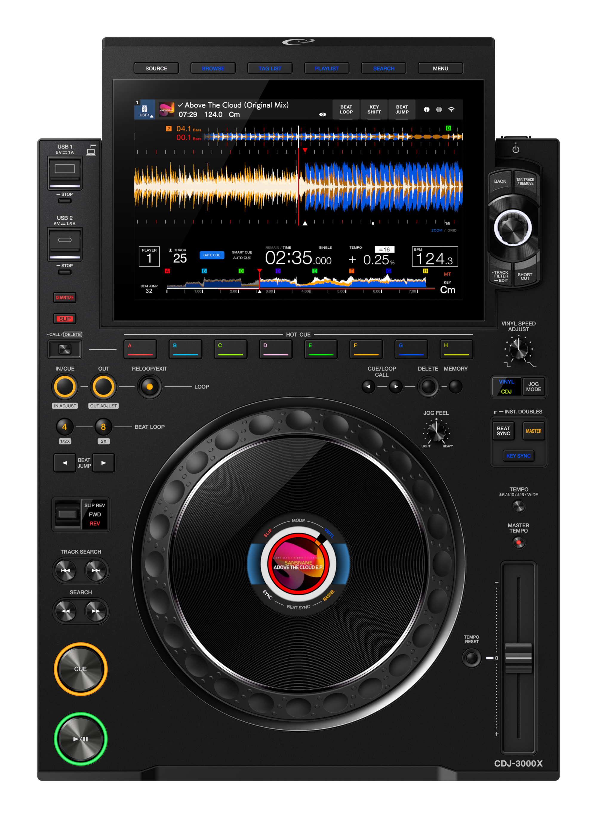 DJ-проигрыватель AlphaTheta CDJ-3000X