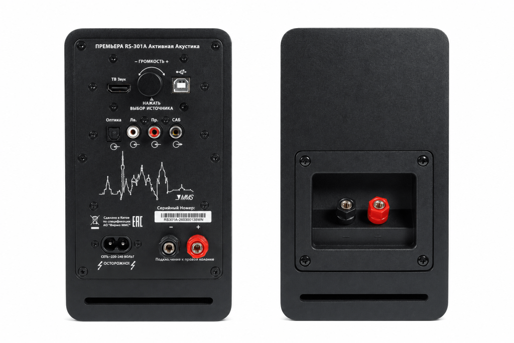 Акустическая система PREMIERA RS-301A BK